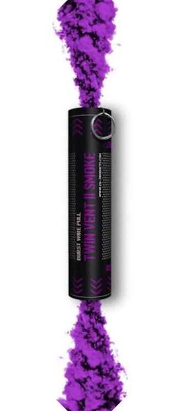 Denne granat benytter lilla røg, perfekt til at maskere sig i hardball krig