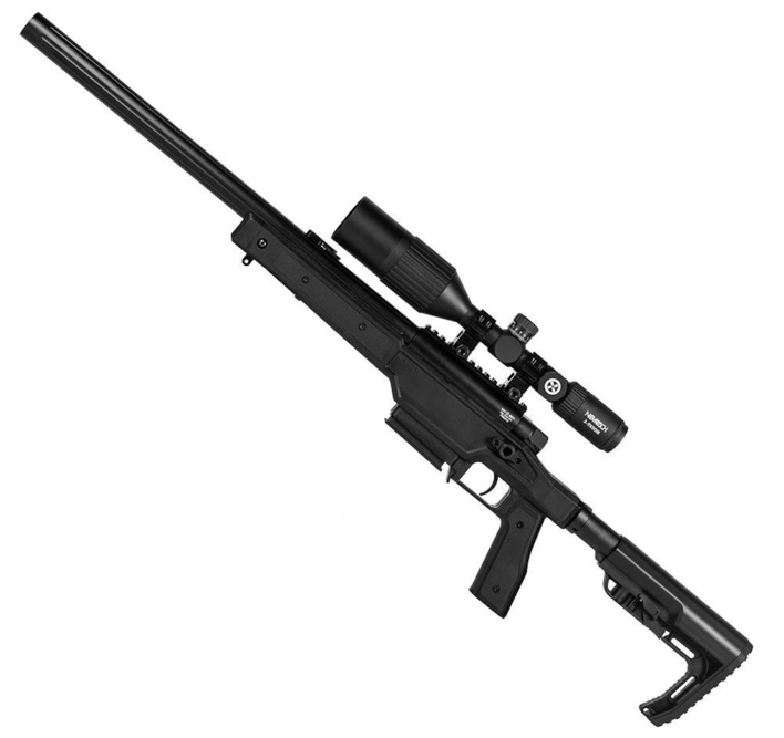 Selve riflen kommer ikke med optik inkluderet