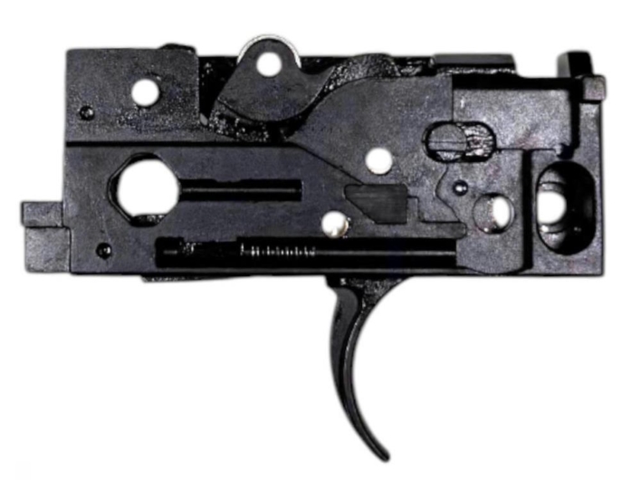 Denne aftrækker boks er komplet med hammer, sear, aftrækker, pins osv.