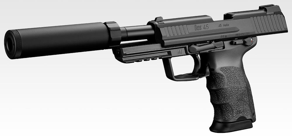 Pistolen har behagelige indbygget finger grooves