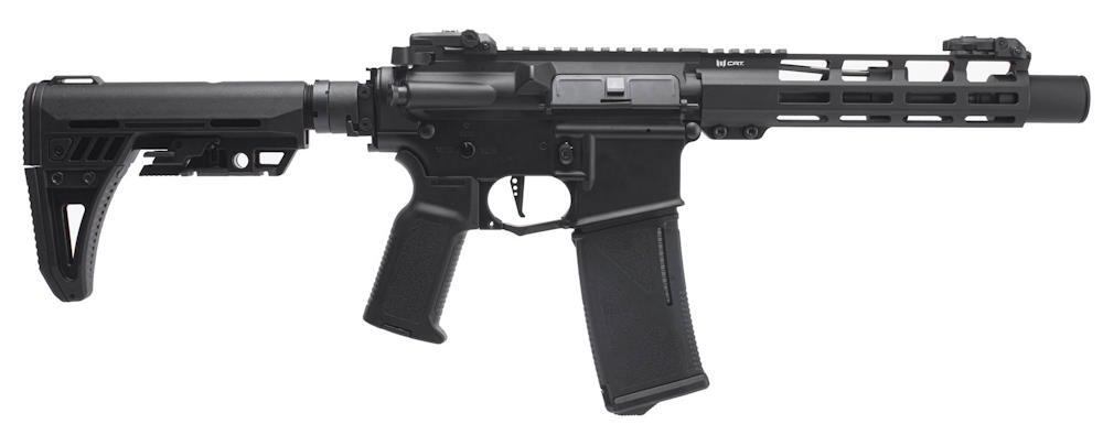 Selve riflen kommer med indbygget mosfet til pre cocking