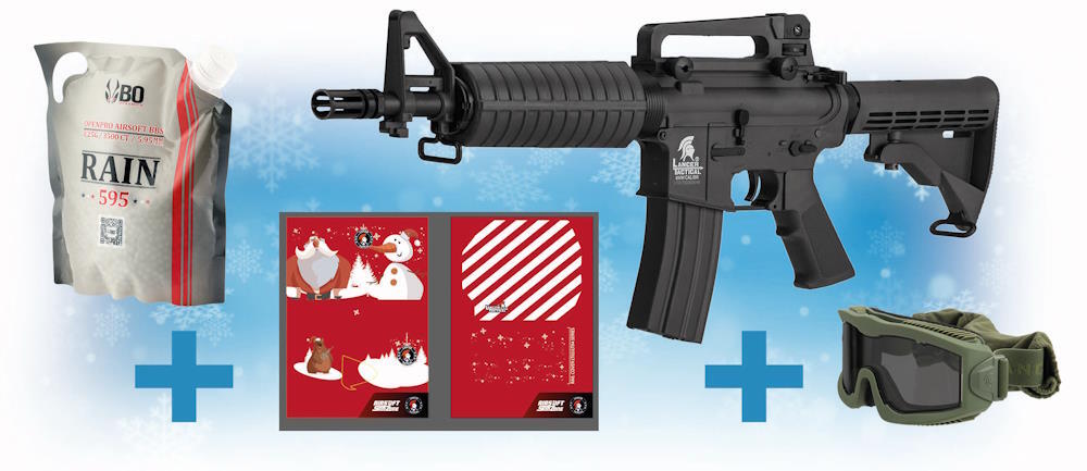 Her ser man alt der er inkluderet i denne smarte julepakke