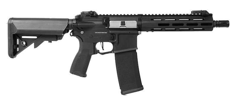 Selve riflen har quick change fjeder system