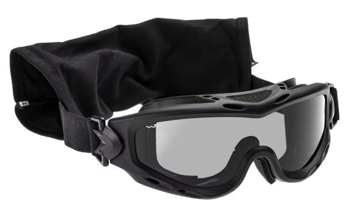 Brillen kan bruges til hardball samt rigtig militær brug