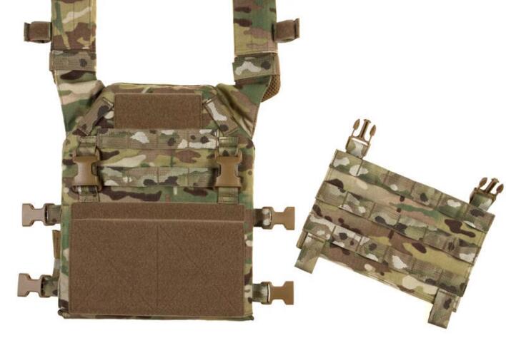 Her ser man hvordan vestens front panel integration fungerer sammen med vesten