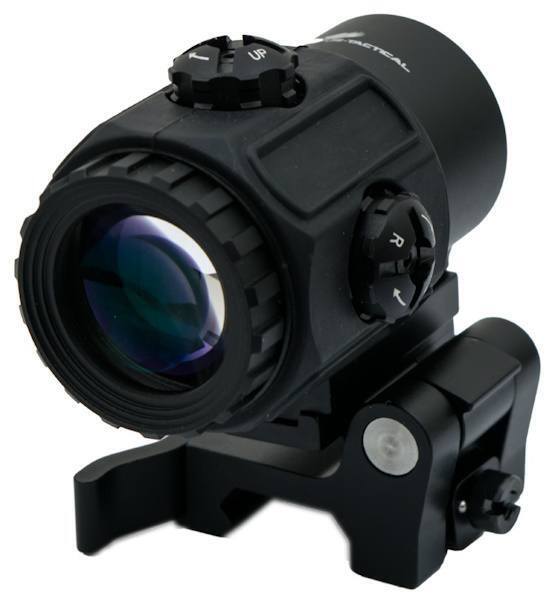 Denne magnifier kommer med 3x forstørrelse og kan justeres