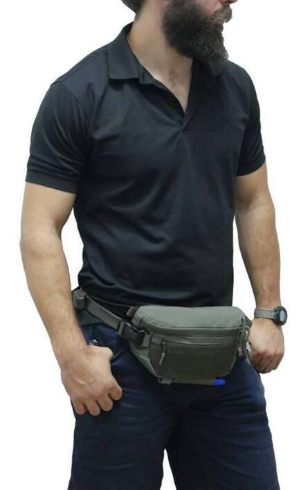 Six Pack Hanger Pouch Ranger Green