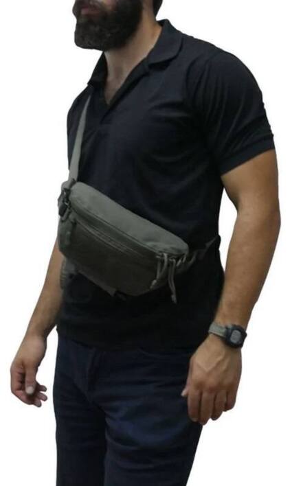 Six Pack Hanger Pouch Ranger Green