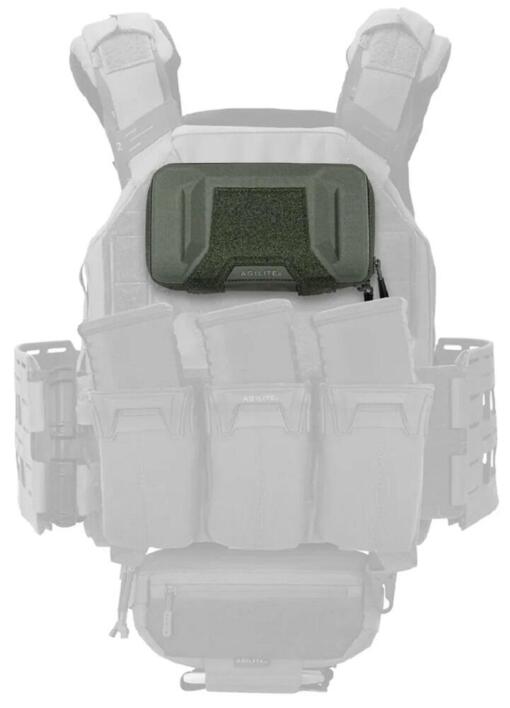 Battleshell monteret på plate carrier