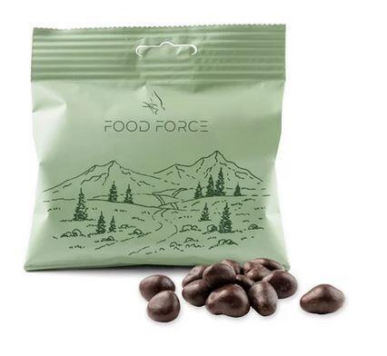 Jordbær i mørk chokolade 50 g