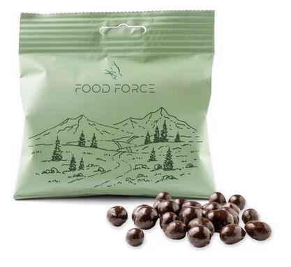 Blåbær i mørk chokolade 50 g