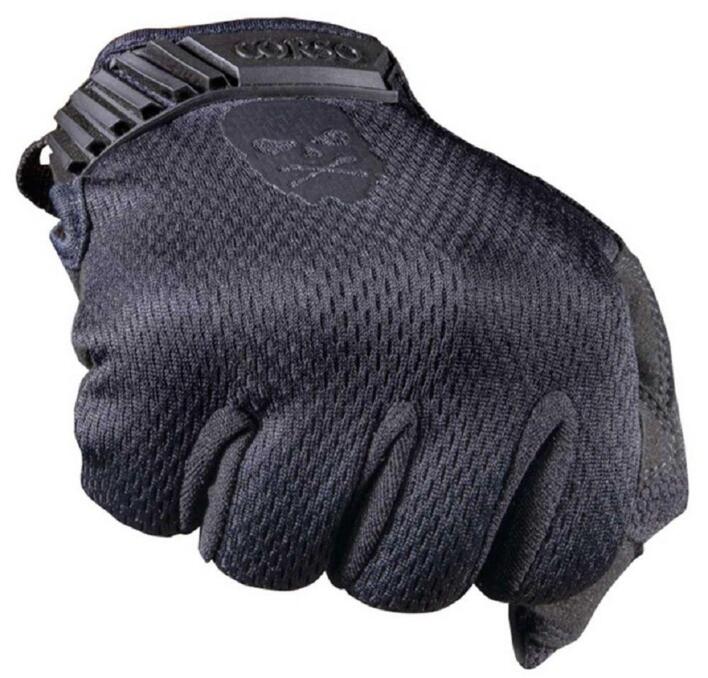CORSO Gloves Skull MK2 skull i sort