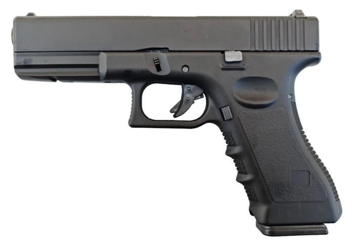 Denne pistol er i det helt klassiske G17 design brugt verden over