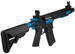 Fed Blue fox edition af en Colt m4 blast hardball gevær