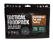 Tactical Foodpack Ingredienser: boghvede, fløde, kalkunlår, gulerødder, løg, paprika, majs, rapsolie, hvidløg, krydderier, urter, salt.
