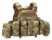 Denne plate carrier kommer med alle lommerne man ser på billedet