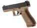 Selve pistolen er den klassiske Glock 17 længde