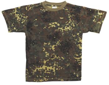 T-shirt flecktarn camo. str. M