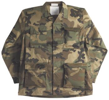 Jakke, US BDU STYLE FIELD Woodland, XL