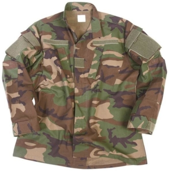 ACU Jakke RipStop Woodland M