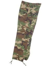 ACU Kampbukser Ripstop Woodland M