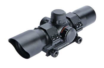 30mm Dot sight, rød/grøn med mount