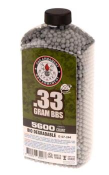 0,33g Airsoft Kugler G&G, 5600 stk, Grå