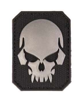 PVC Skull Patch - Sort