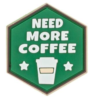 "Need More Coffee" morale patch