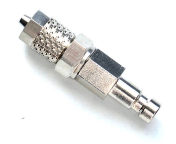 Male US til 4mm hose adapter