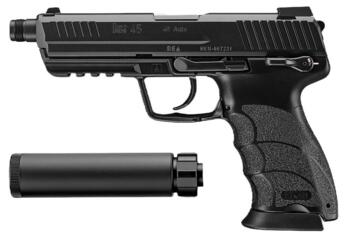 Tokyo Marui H&K HK45 Taktisk - Inklusiv dæmper
