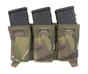 Agilite PINCER PLACARD MULTI-CALIBER TRIPLE Pouch - Multicam