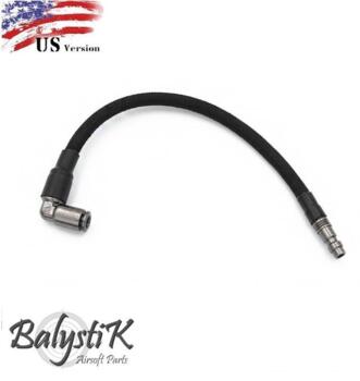 Balystik Intern HPA slange - Sort